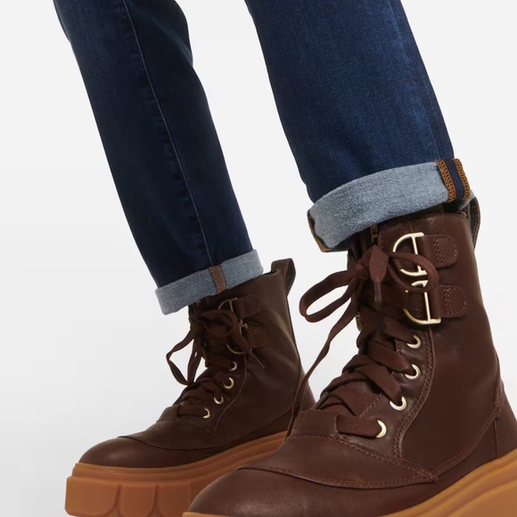 NWOT Frame Le Garcon Straight-leg Mid-rise Dublin Blue Jeans, Women's Size 27 - Picture 12 of 13